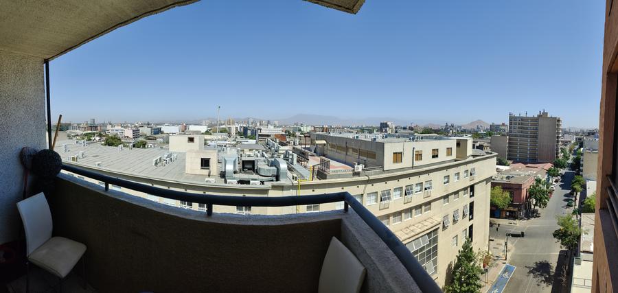 View of Barrio Rebública from the balcony of my relatives' rented apartment.