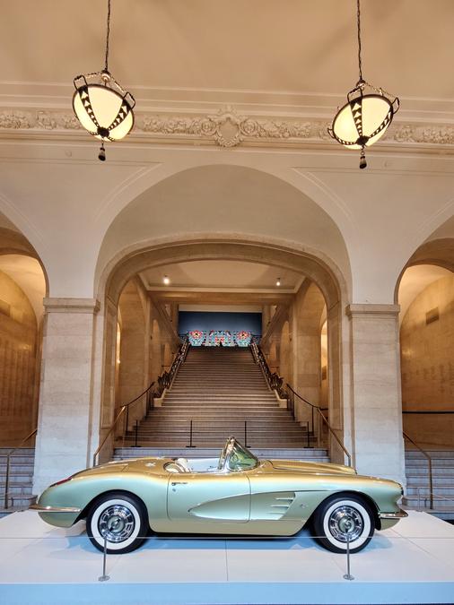 First Corvette designed by a woman on display at MBAM.