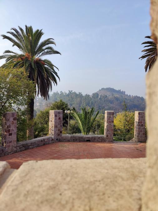 View from the small chapel on the hill at Cerro San Cristóbal.